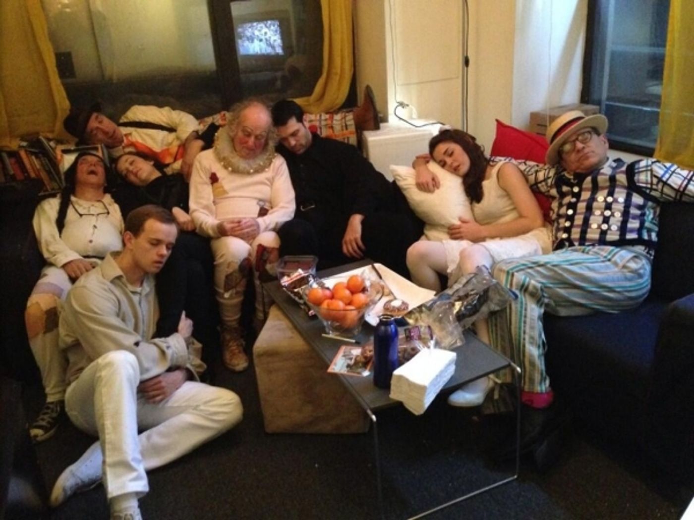 Photo Flash: Saturday Intermission Pics, March 8 - THE FANTASTICKS Prepare to Spring Ahead, KINKY BOOTS Welcomes ROCKY & More!  Image