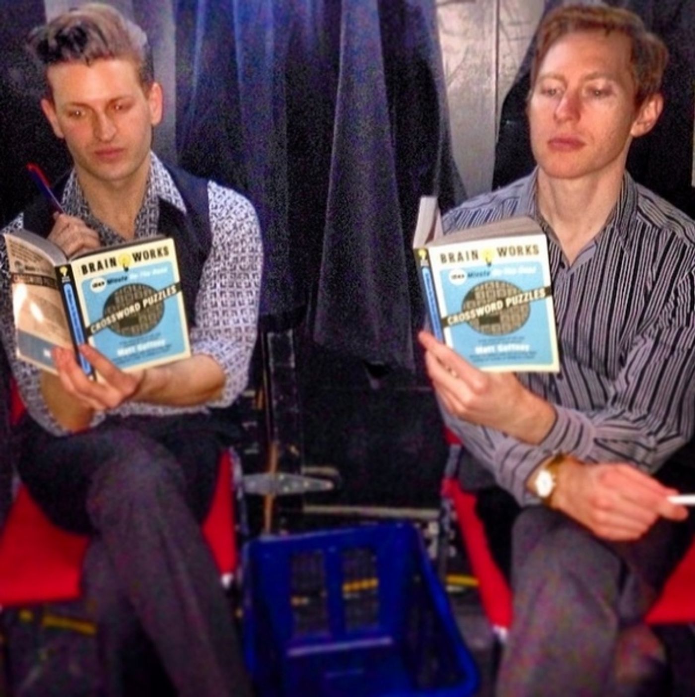 Photo Flash: Saturday Intermission Pics, March 8 - THE FANTASTICKS Prepare to Spring Ahead, KINKY BOOTS Welcomes ROCKY & More!  Image