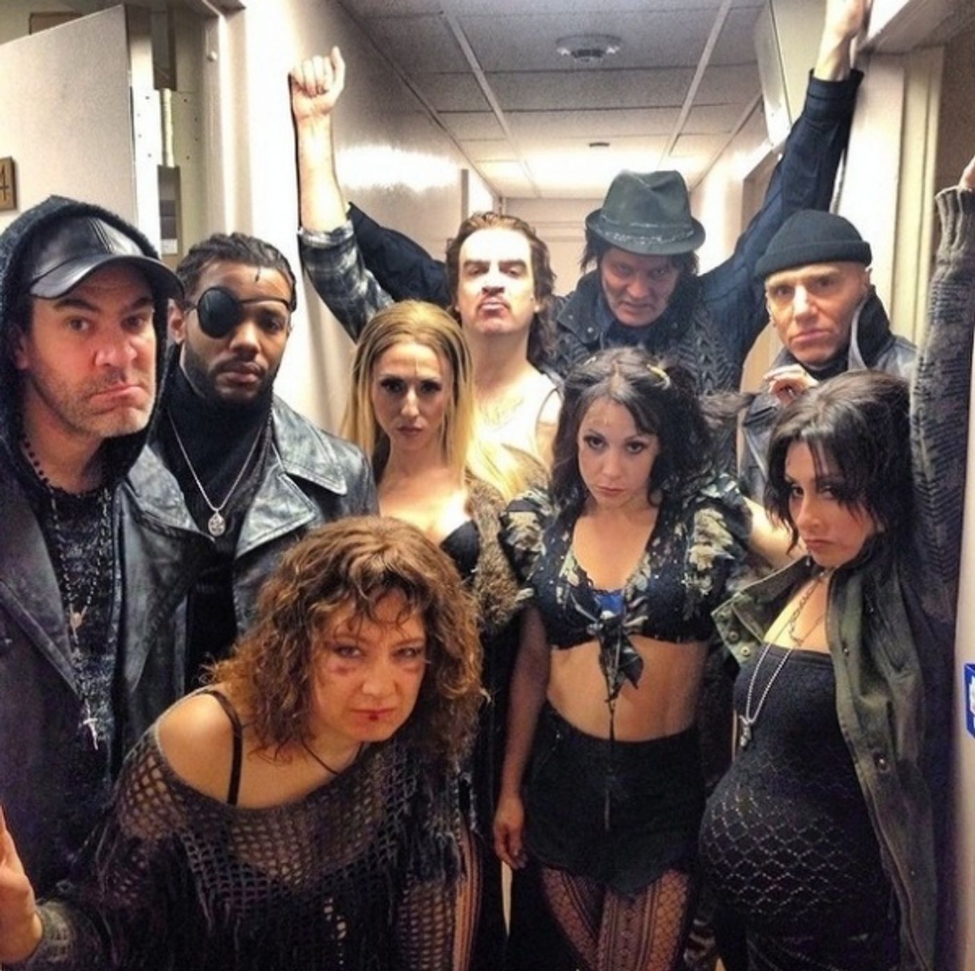 Photo Flash: Saturday Intermission Pics, March 8 - THE FANTASTICKS Prepare to Spring Ahead, KINKY BOOTS Welcomes ROCKY & More!  Image