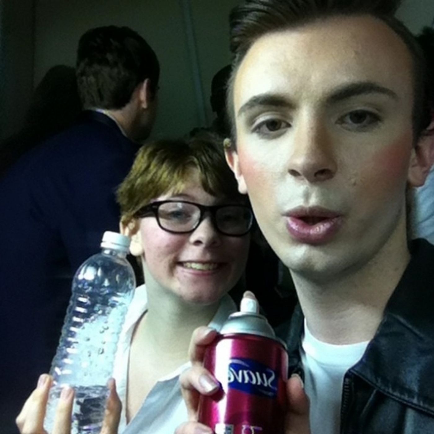 Photo Flash: Saturday Intermission Pics, March 8 - THE FANTASTICKS Prepare to Spring Ahead, KINKY BOOTS Welcomes ROCKY & More!  Image