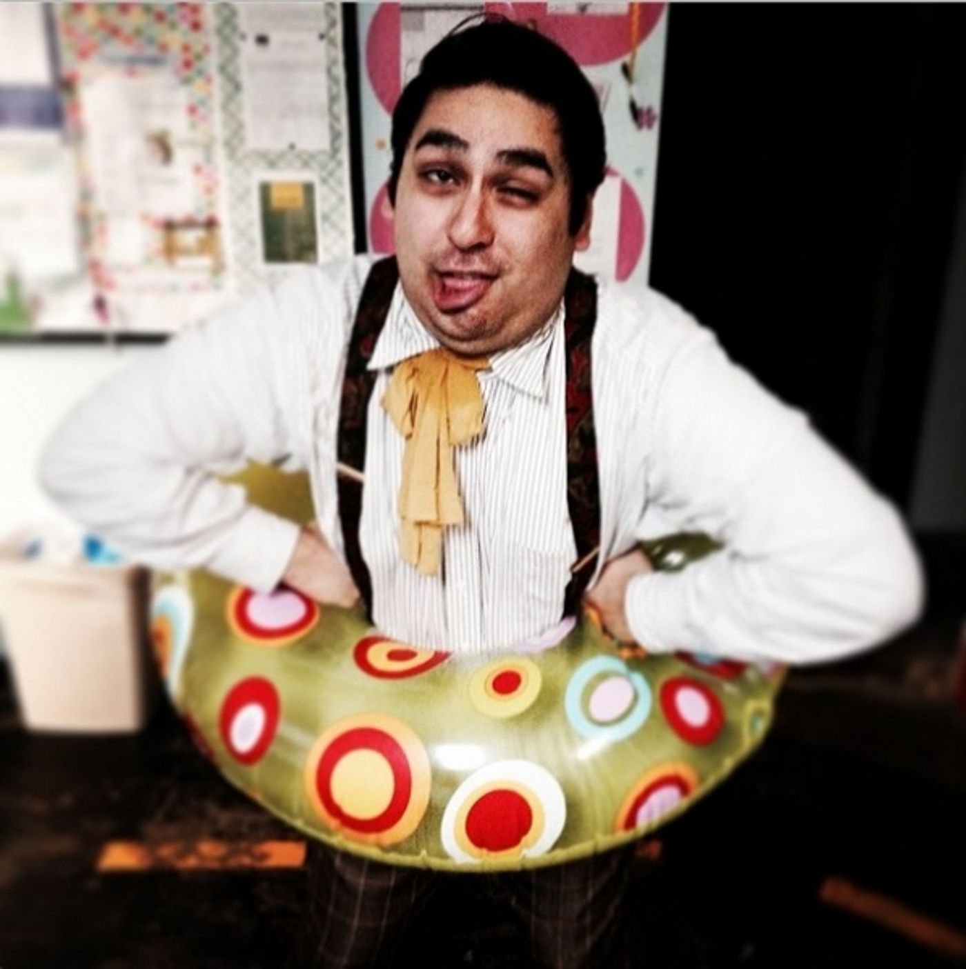 Photo Flash: Saturday Intermission Pics, March 8 - THE FANTASTICKS Prepare to Spring Ahead, KINKY BOOTS Welcomes ROCKY & More!  Image