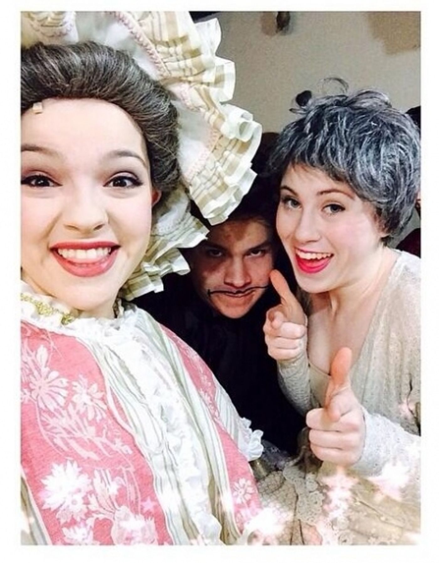 Photo Flash: Saturday Intermission Pics, March 8 - THE FANTASTICKS Prepare to Spring Ahead, KINKY BOOTS Welcomes ROCKY & More!  Image