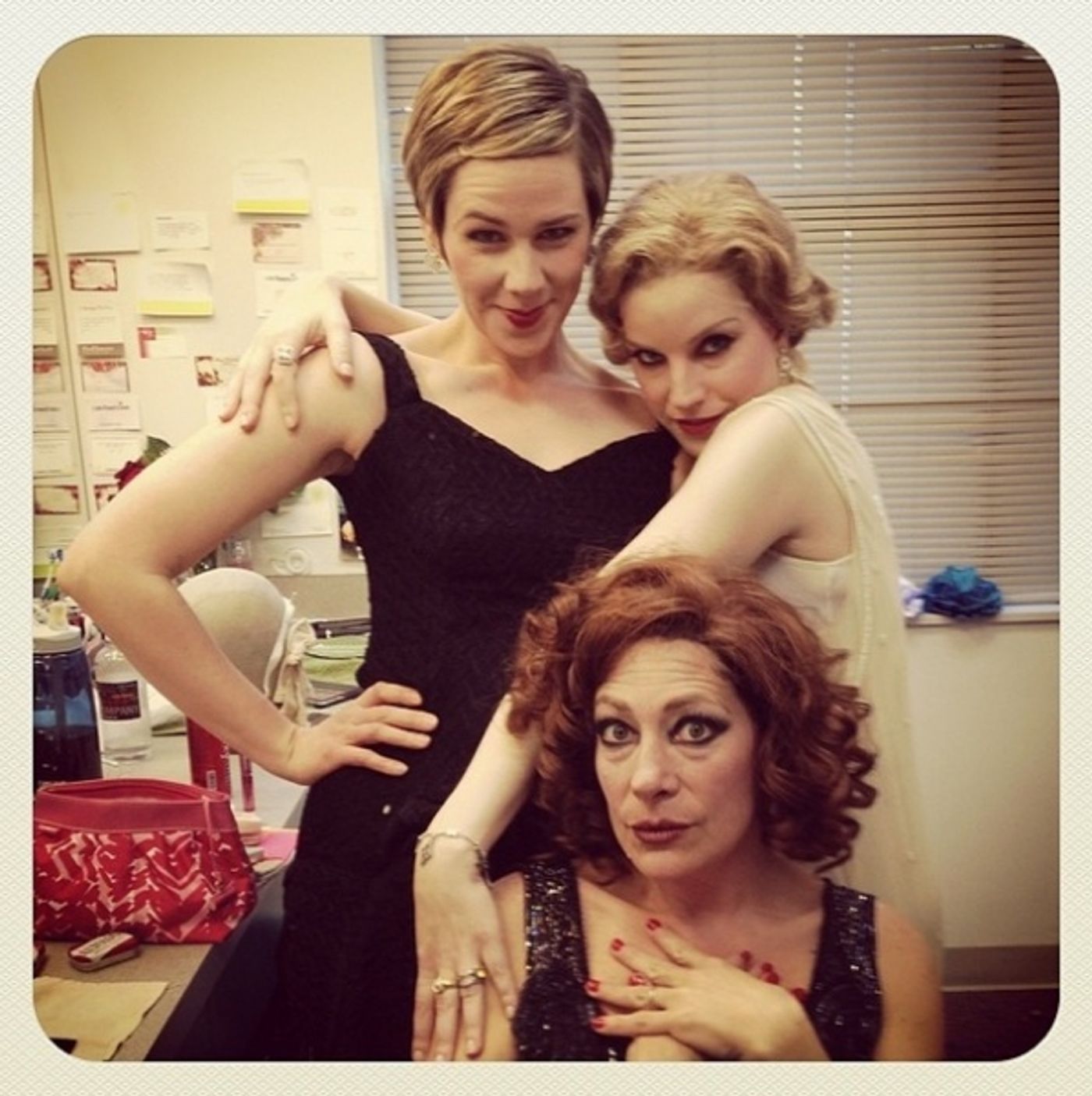 Photo Flash: Saturday Intermission Pics, March 8 - THE FANTASTICKS Prepare to Spring Ahead, KINKY BOOTS Welcomes ROCKY & More!  Image