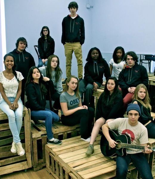 Photo Flash: In Rehearsal with HT Musical Theatre's SPRING AWAKENING — photo 1 of 7