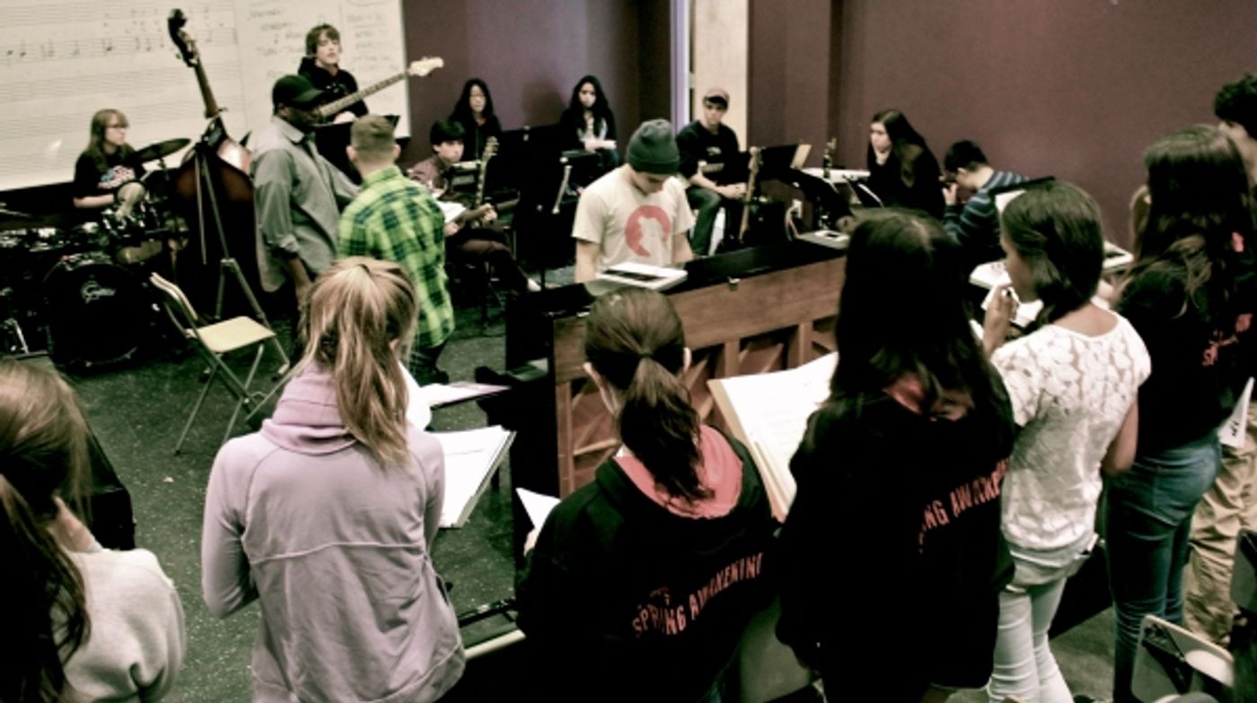 Photo Flash: In Rehearsal with HT Musical Theatre's SPRING AWAKENING, Beg. Tonight  Image