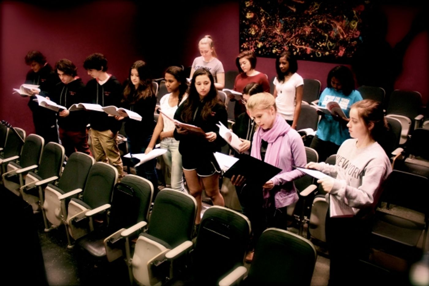 Photo Flash: In Rehearsal with HT Musical Theatre's SPRING AWAKENING, Beg. Tonight  Image