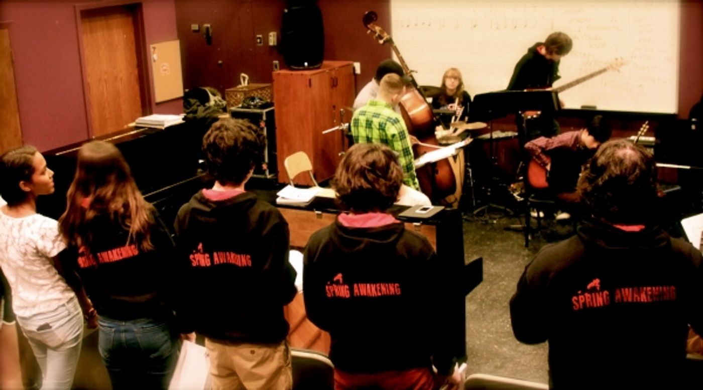 Photo Flash: In Rehearsal with HT Musical Theatre's SPRING AWAKENING, Beg. Tonight  Image