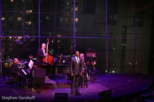 Joseph Joubert, music director, George Farmer, Norm Lewis, Perry Cavari @ BroadwayWorld Joseph Joubert, music director, George Farmer, Norm Lewis, Perry Cavari Photo