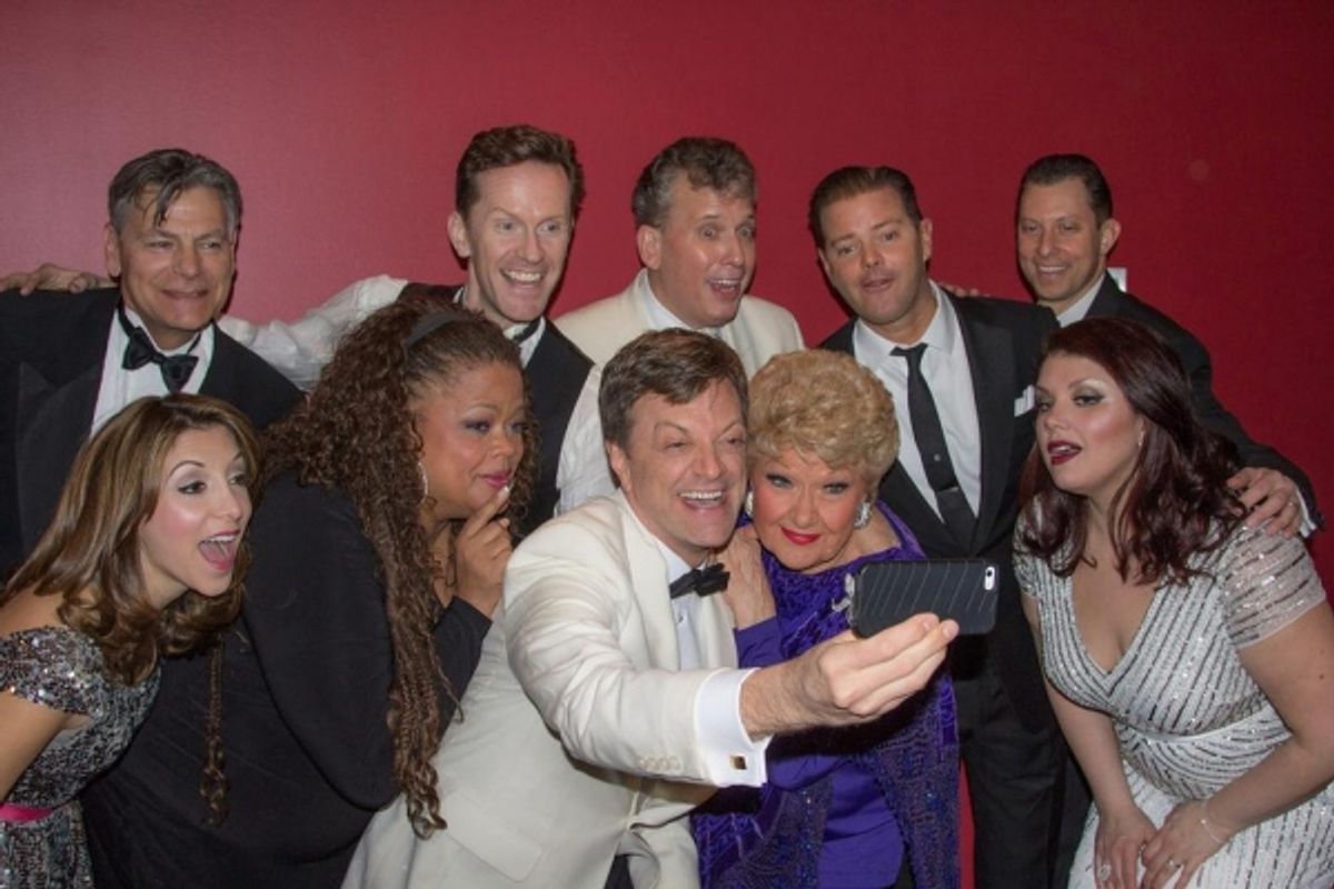 Cast of Jim Caruso''s CAST PARTY GOES TO THE MOVIES at 