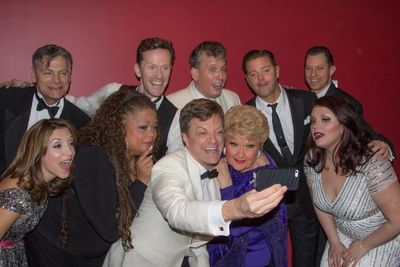 Cast of Jim Caruso''s CAST PARTY GOES TO THE MOVIES Photo