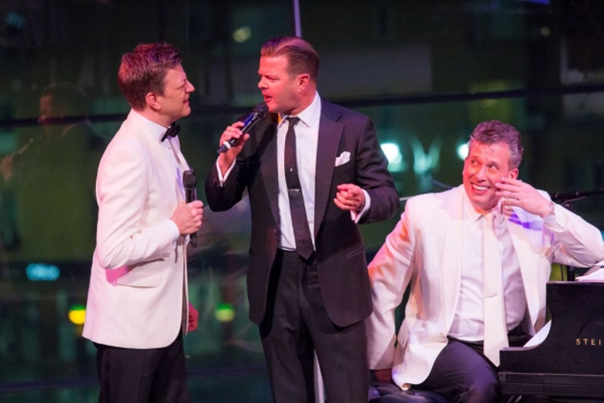 Jim Caruso, Clarke Thorell, Billy Stritch at 