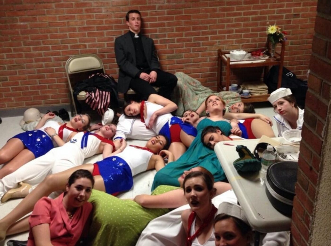 Photo Flash: Saturday Intermission Pics - March 8 - Part 2 - Backstage with 'VANYA AND SONIA' in L.A.; Plus IF/THEN, York's TENDERLOIN & More  Image