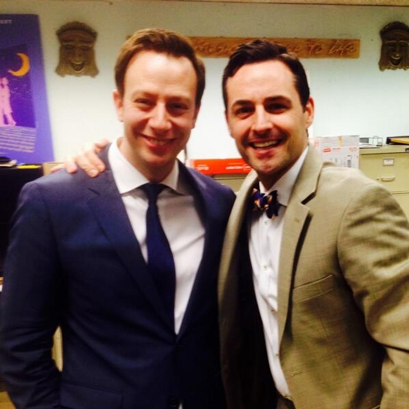 Photo Flash: Saturday Intermission Pics - March 8 - Part 2 - Backstage with 'VANYA AND SONIA' in L.A.; Plus IF/THEN, York's TENDERLOIN & More  Image