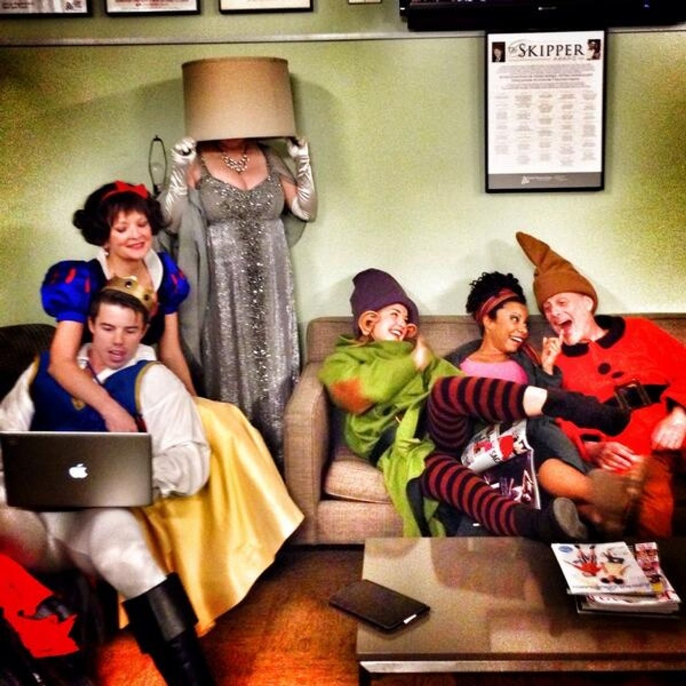 Photo Flash: Saturday Intermission Pics - March 8 - Part 2 - Backstage with 'VANYA AND SONIA' in L.A.; Plus IF/THEN, York's TENDERLOIN & More  Image