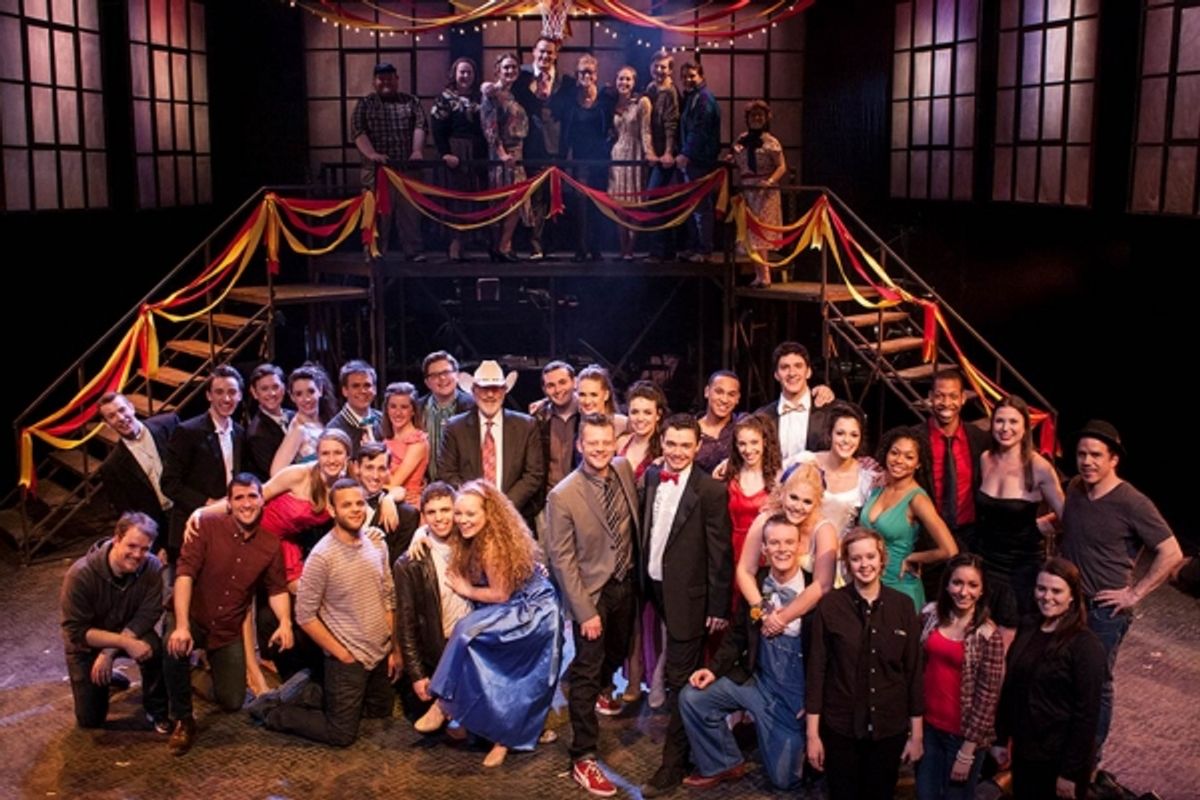 Jeremy Kushnier, Catherine Cox & Cast at 