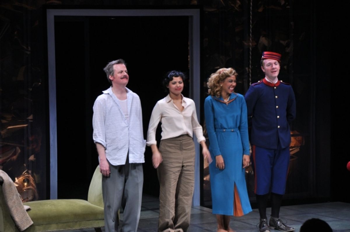 Bradford Cover, Jolly Abraham, Sameerah Luqmaan-Harris and Pete McElligott at 