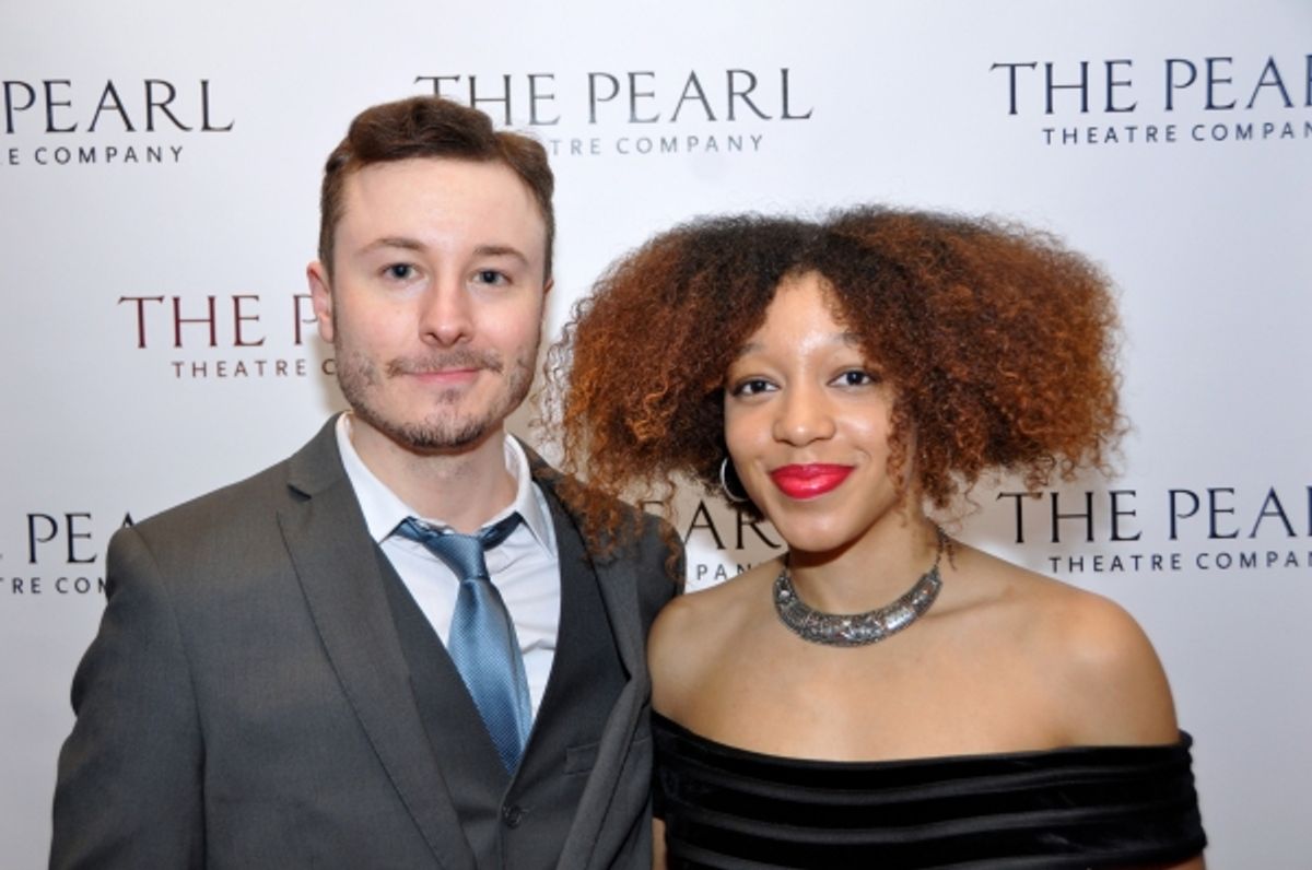 Sam Parrott and Amber Williams at 