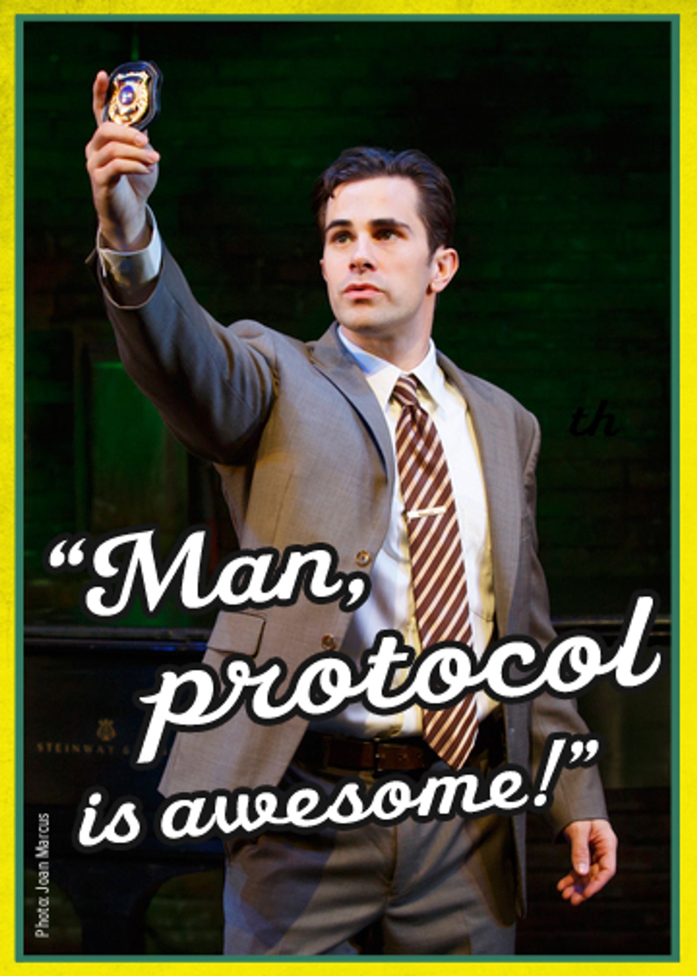 BWW Exclusive: Meet the Characters of MURDER FOR TWO- Officer Marcus Image