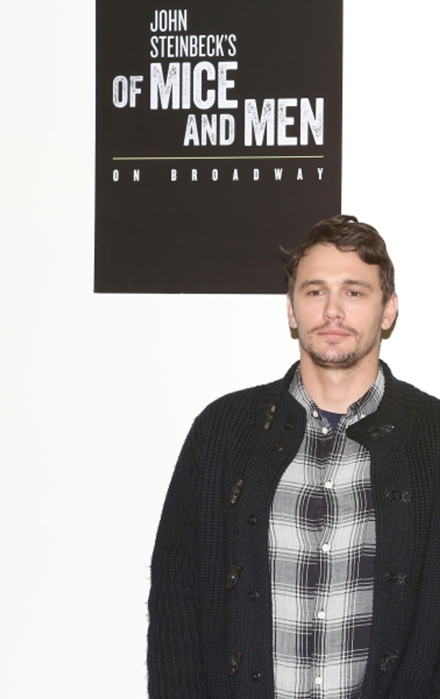 Photo Coverage: James Franco, Chris O'Dowd and OF MICE AND MEN Company Meet the Press!  Image