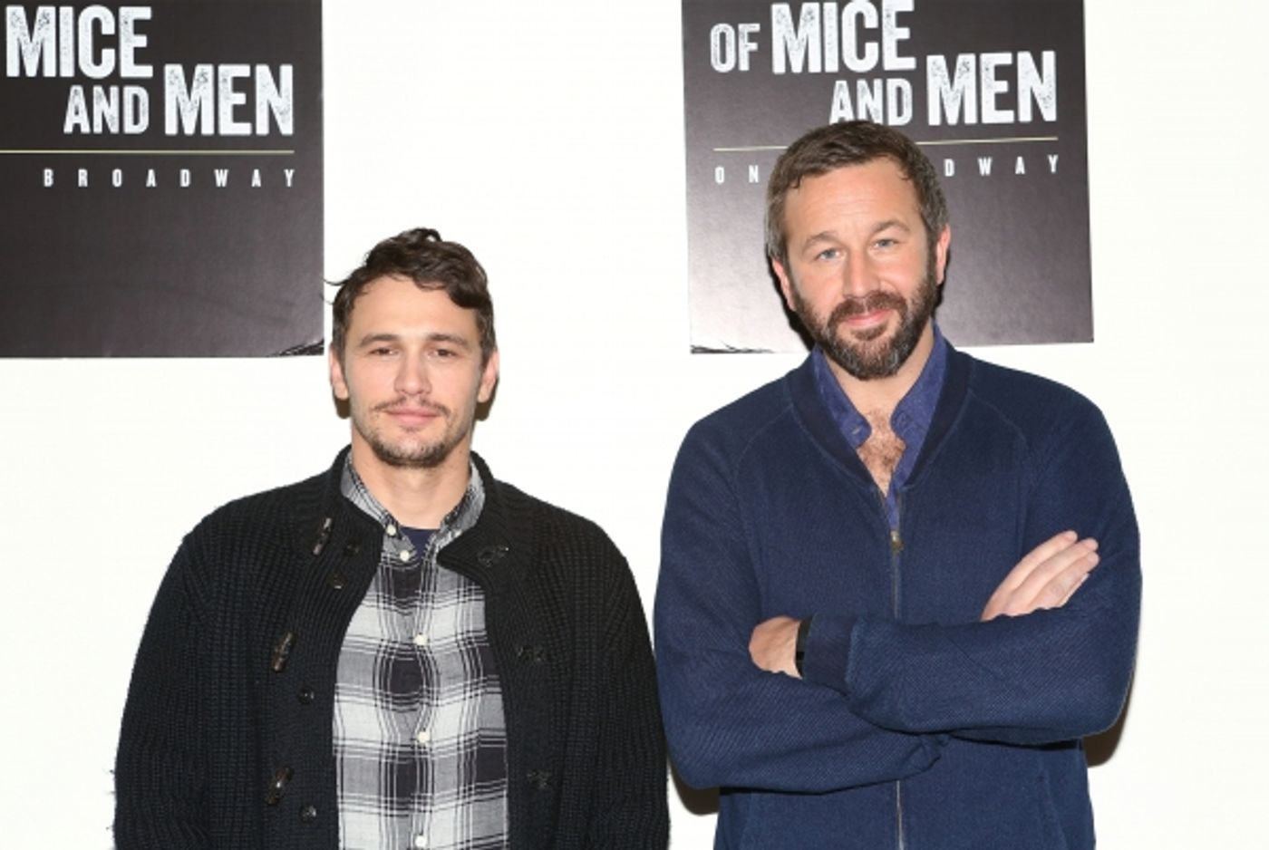 Photo Coverage: James Franco, Chris O'Dowd and OF MICE AND MEN Company Meet the Press!  Image