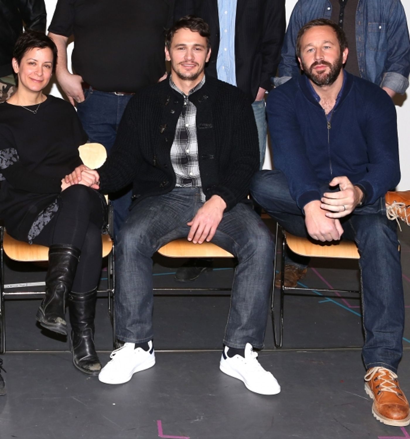 Photo Coverage: James Franco, Chris O'Dowd and OF MICE AND MEN Company Meet the Press! Photo Coverage: James Franco, Chris O'Dowd and OF MICE AND MEN Company Meet the Press! Image