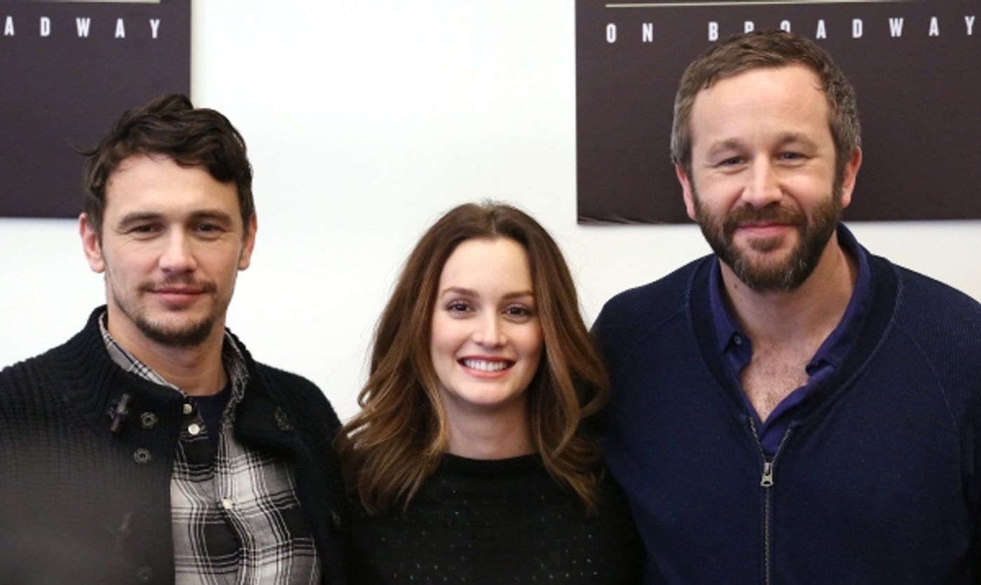 Photo Coverage: James Franco, Chris O'Dowd and OF MICE AND MEN Company Meet the Press! Photo Coverage: James Franco, Chris O'Dowd and OF MICE AND MEN Company Meet the Press! Image