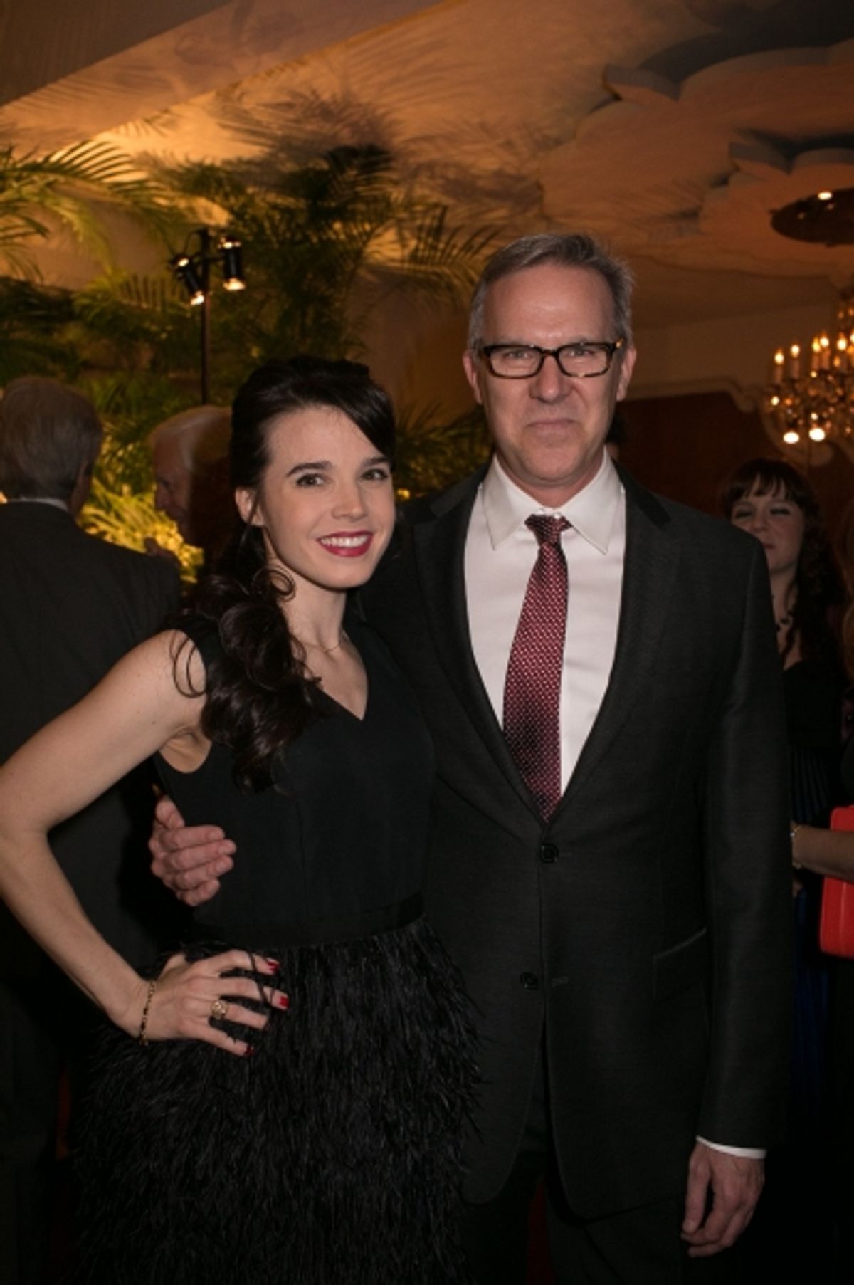 Nicole Renee Chapman, 42nd Street Moon Managing Director Joe Mader at 