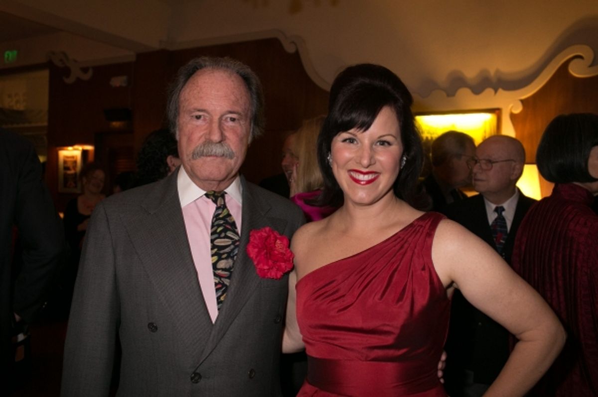 42nd Street Moon Director of Education Dyan McBride and Event co-chair Pat McBaine at 