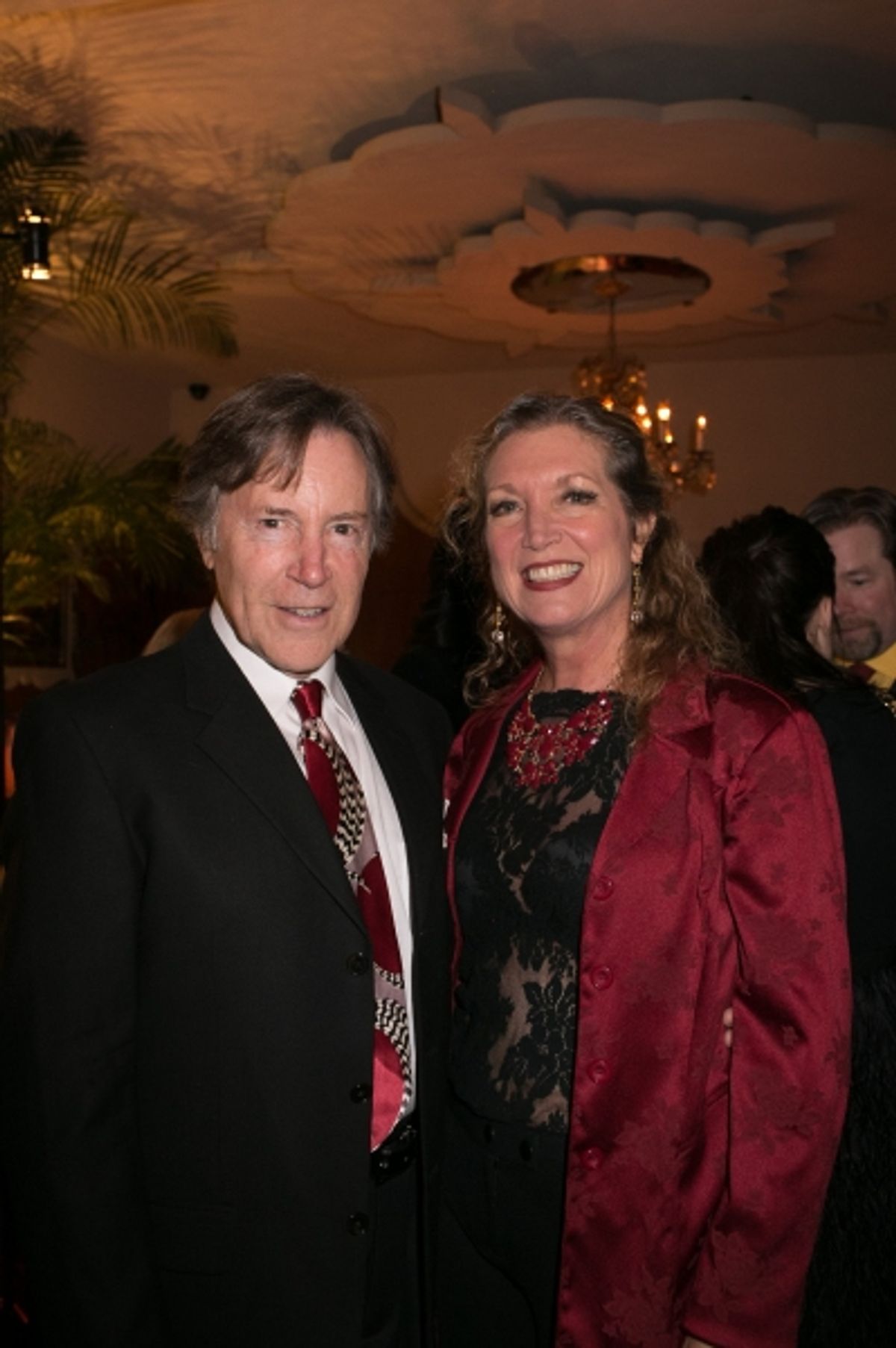 Rodger Bickham, and 42nd Street Moon producing director Stephanie Rhoads at 