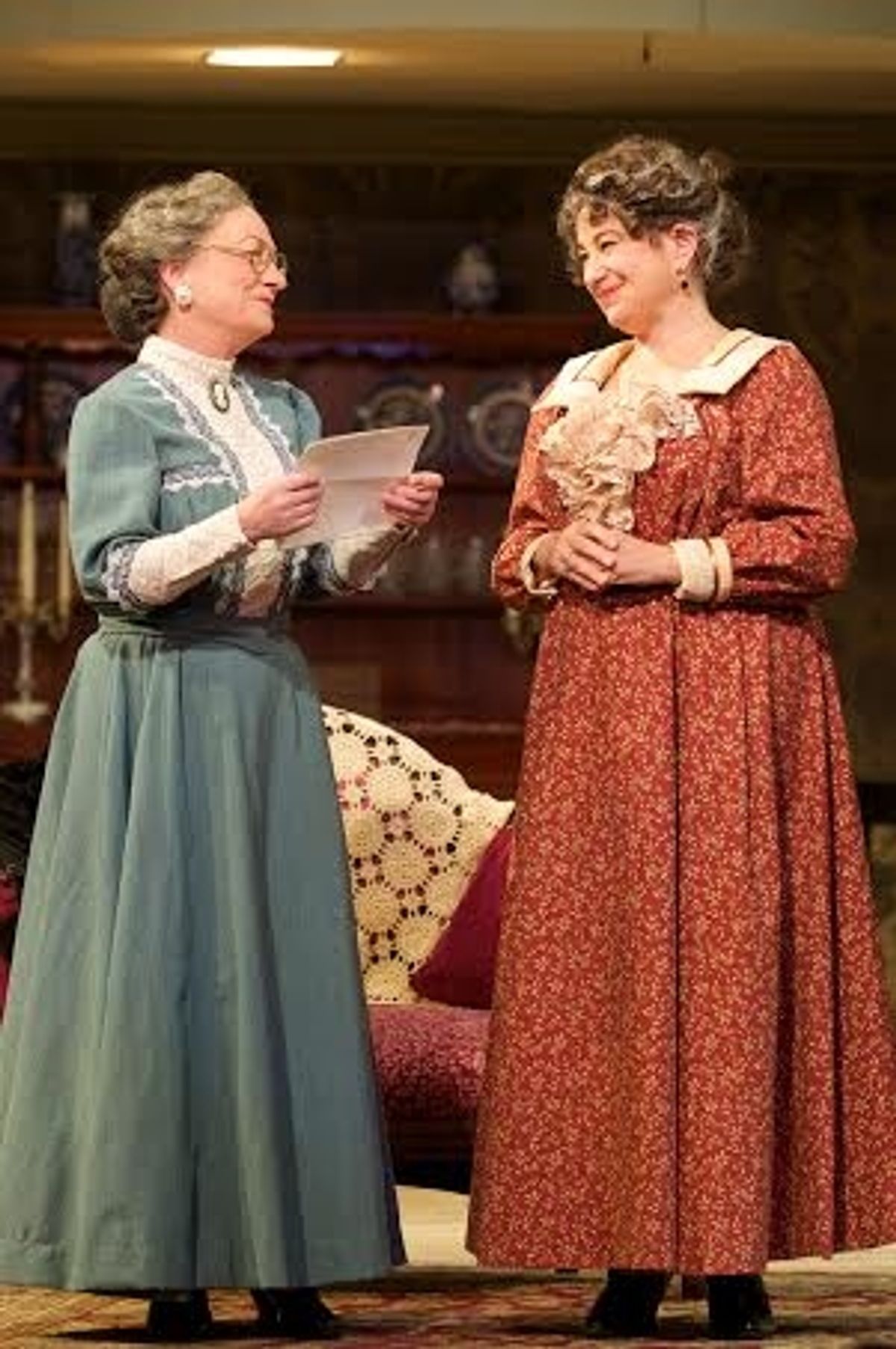 Jane Ridley and Mary Martello at 