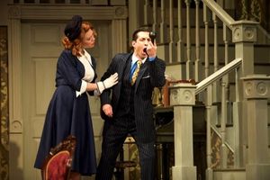 Jennie Eisenhower and Damon Bonetti @ BroadwayWorld Jennie Eisenhower and Damon Bonetti Photo