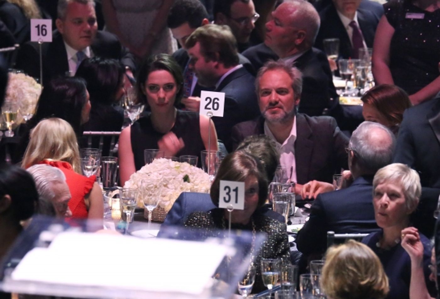 Photo Coverage: Bernadette Peters, Liam Neeson, & Alan Cumming & More Salute Sam Mendes at Roundabout Gala!  Image