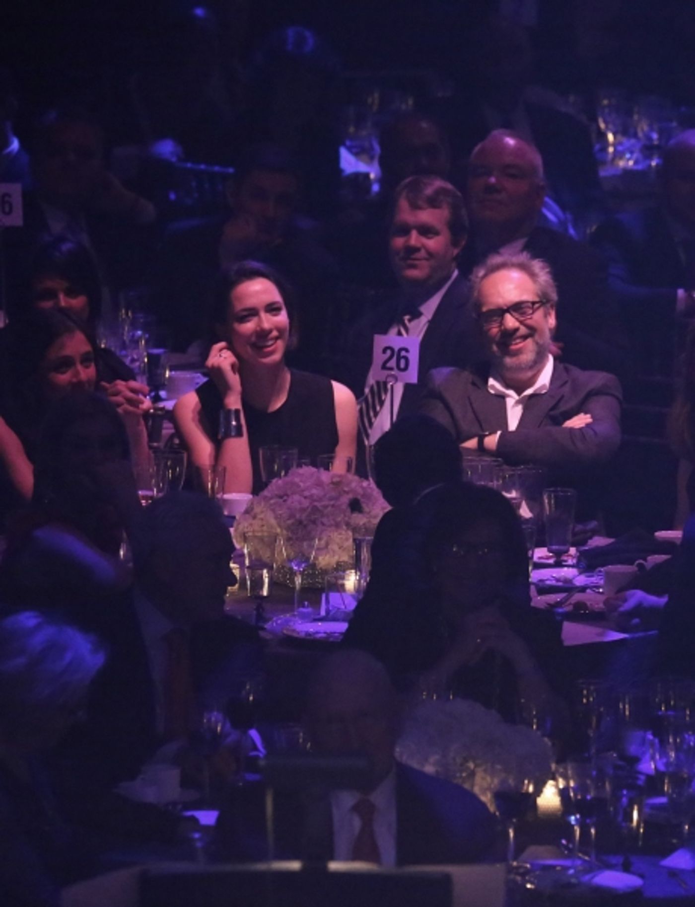 Photo Coverage: Bernadette Peters, Liam Neeson, & Alan Cumming & More Salute Sam Mendes at Roundabout Gala!  Image