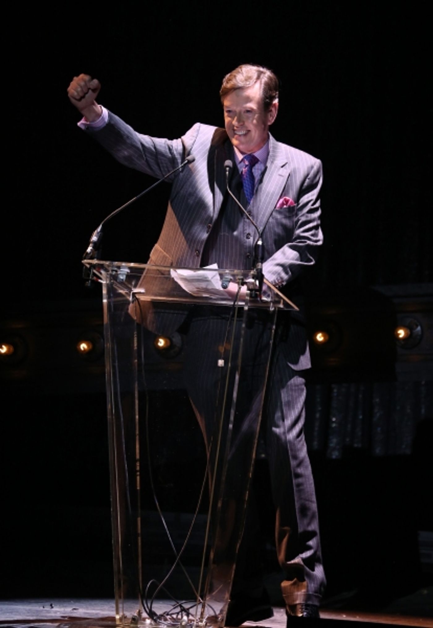 Photo Coverage: Bernadette Peters, Liam Neeson, & Alan Cumming & More Salute Sam Mendes at Roundabout Gala!  Image