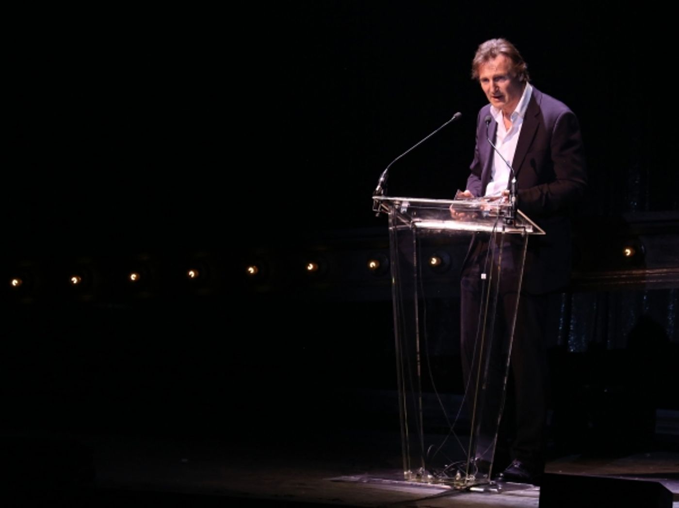 Photo Coverage: Bernadette Peters, Liam Neeson, & Alan Cumming & More Salute Sam Mendes at Roundabout Gala!  Image