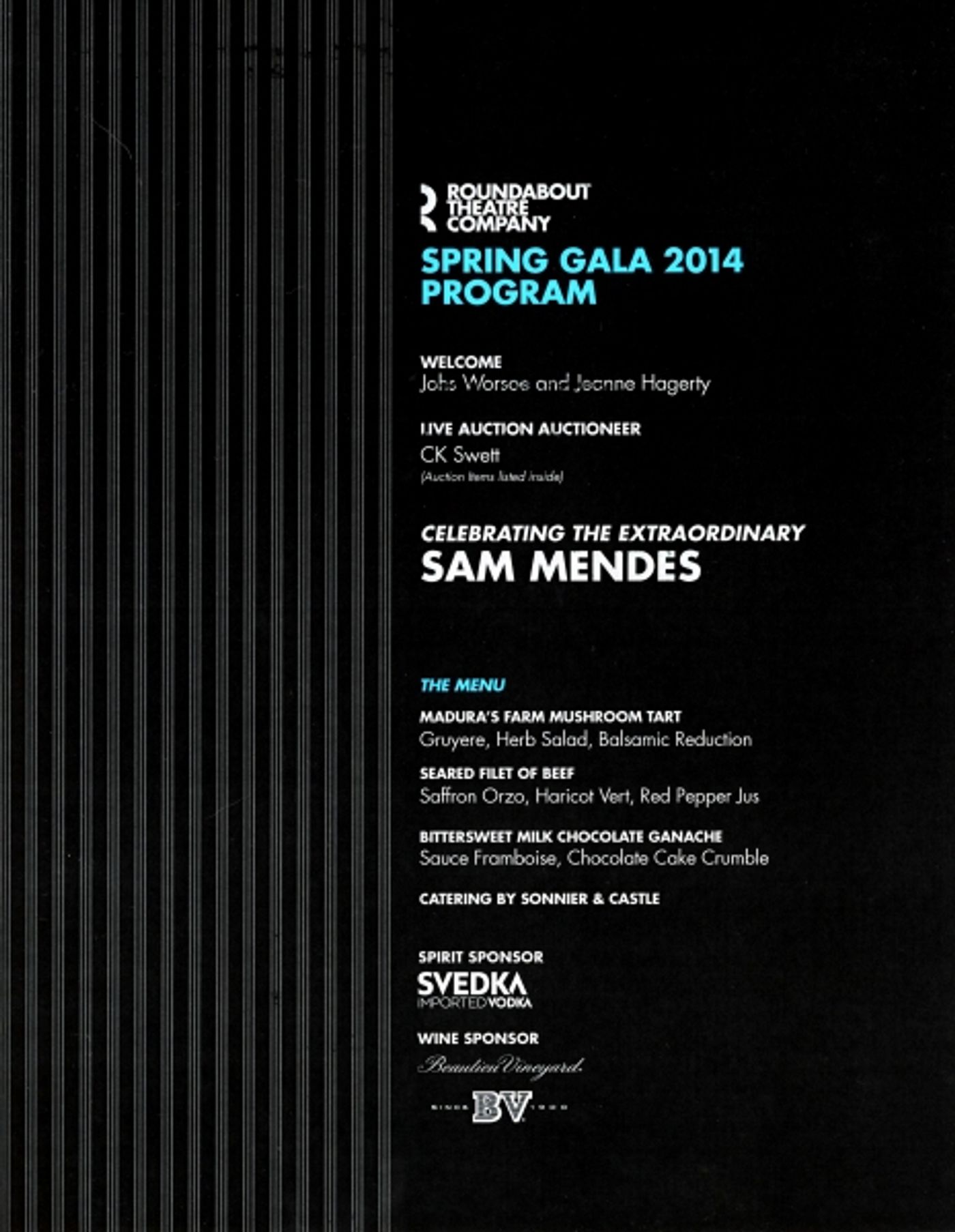 Photo Coverage: Bernadette Peters, Liam Neeson, & Alan Cumming & More Salute Sam Mendes at Roundabout Gala! Photo Coverage: Bernadette Peters, Liam Neeson, & Alan Cumming & More Salute Sam Mendes at Roundabout Gala! Image