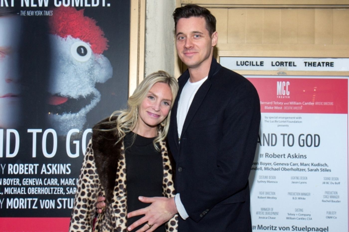 Photo Coverage: Inside Opening Night of MCC's HAND TO GOD!  Image