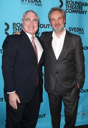 Todd Haimes and Sam Mendes  Photo