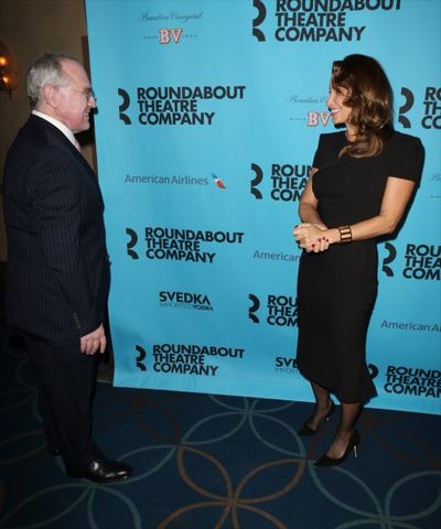 Todd Haimes and Gina Gershon  Photo