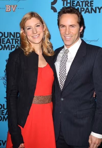 Jenni Barber and Alessandro Nivola  Photo