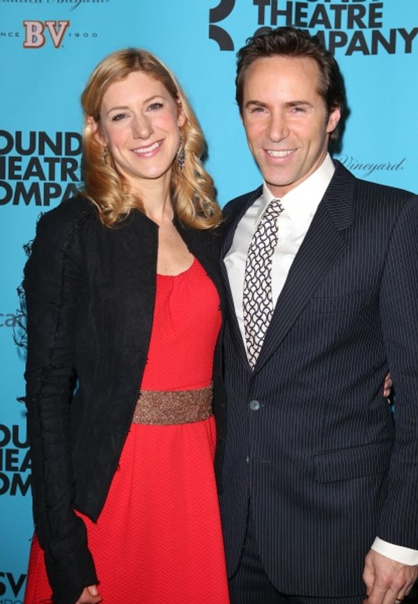 Jenni Barber and Alessandro Nivola  Photo