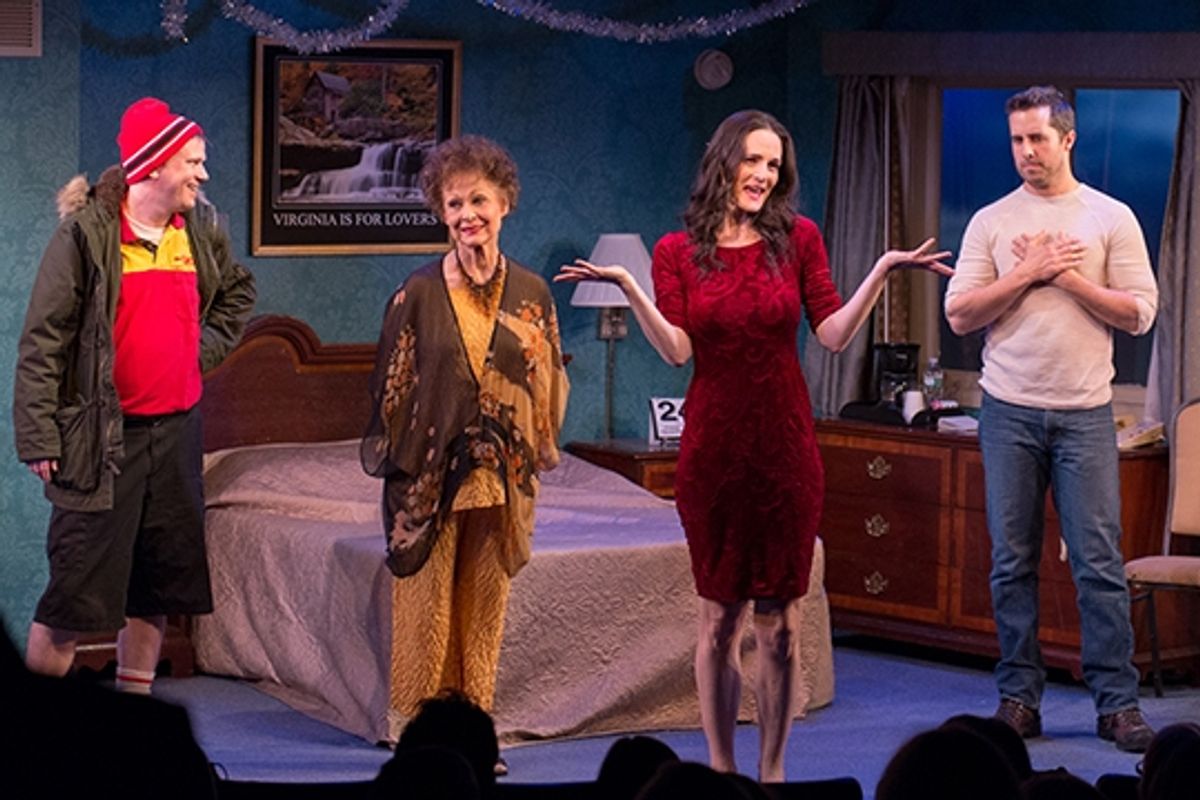 Sheffield Chastain, Carol Lawrence, Charlotte Cohn, Jonathan Sale at 