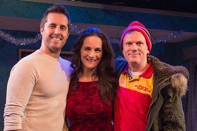Jonathan Sale (left), Charlotte Cohn (center) and Sheffield Chastain (right) Photo