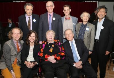 Top Row (Left to Right): Arthur Kopit, John Clinton Eisner (Lark Artistic Director),  Photo