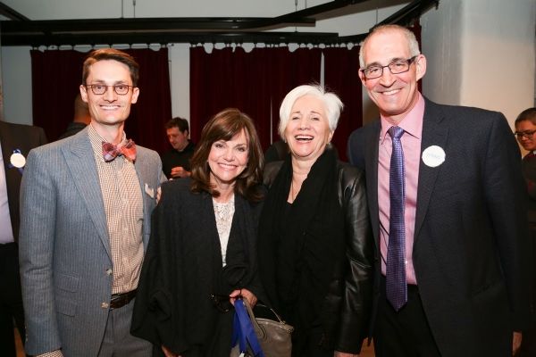 Michael Robertson (Lark Managing Director), Sally Field, Olympia Dukakis, John Clinto Photo