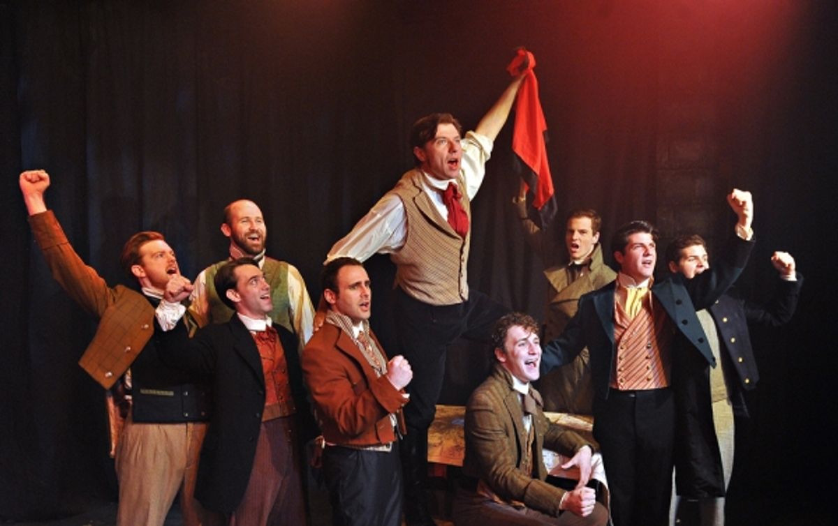 Scott Sowinski and cast at 