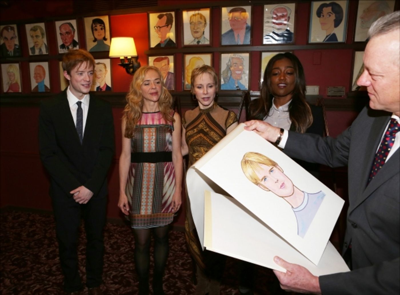 Photo Coverage: Sardi's Celebrates PIPPIN! Thomas, d'Amboise, Miller and Jones Get Caricatures  Image