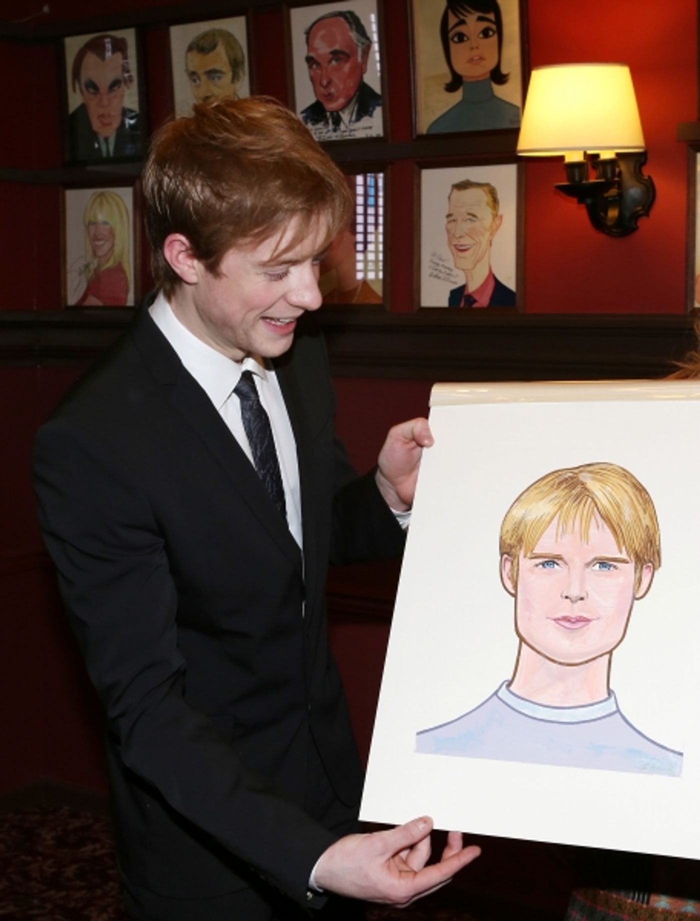 Photo Coverage: Sardi's Celebrates PIPPIN! Thomas, d'Amboise, Miller and Jones Get Caricatures  Image