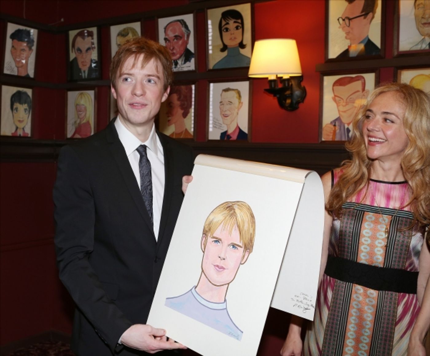 Photo Coverage: Sardi's Celebrates PIPPIN! Thomas, d'Amboise, Miller and Jones Get Caricatures  Image