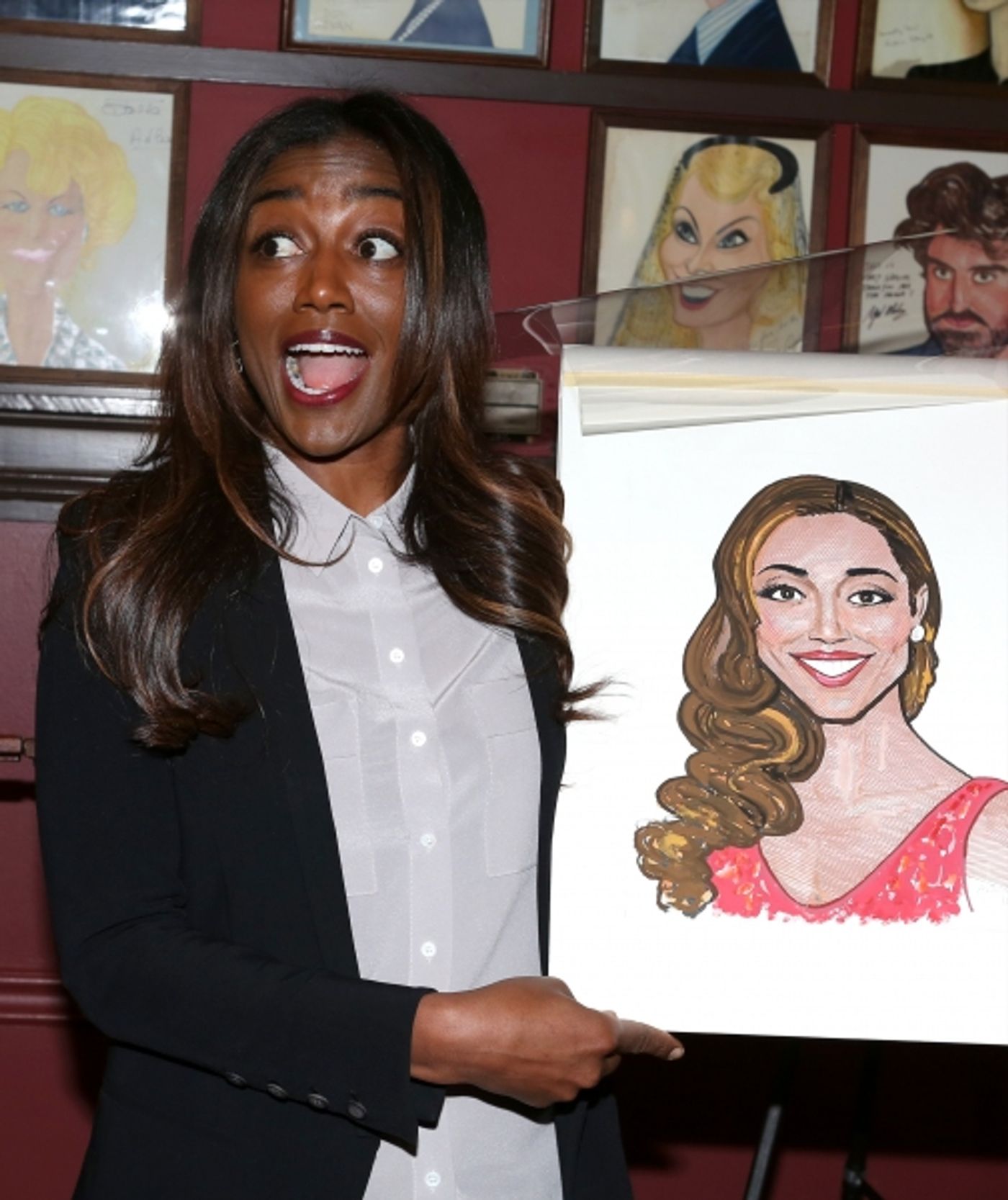 Photo Coverage: Sardi's Celebrates PIPPIN! Thomas, d'Amboise, Miller and Jones Get Caricatures  Image